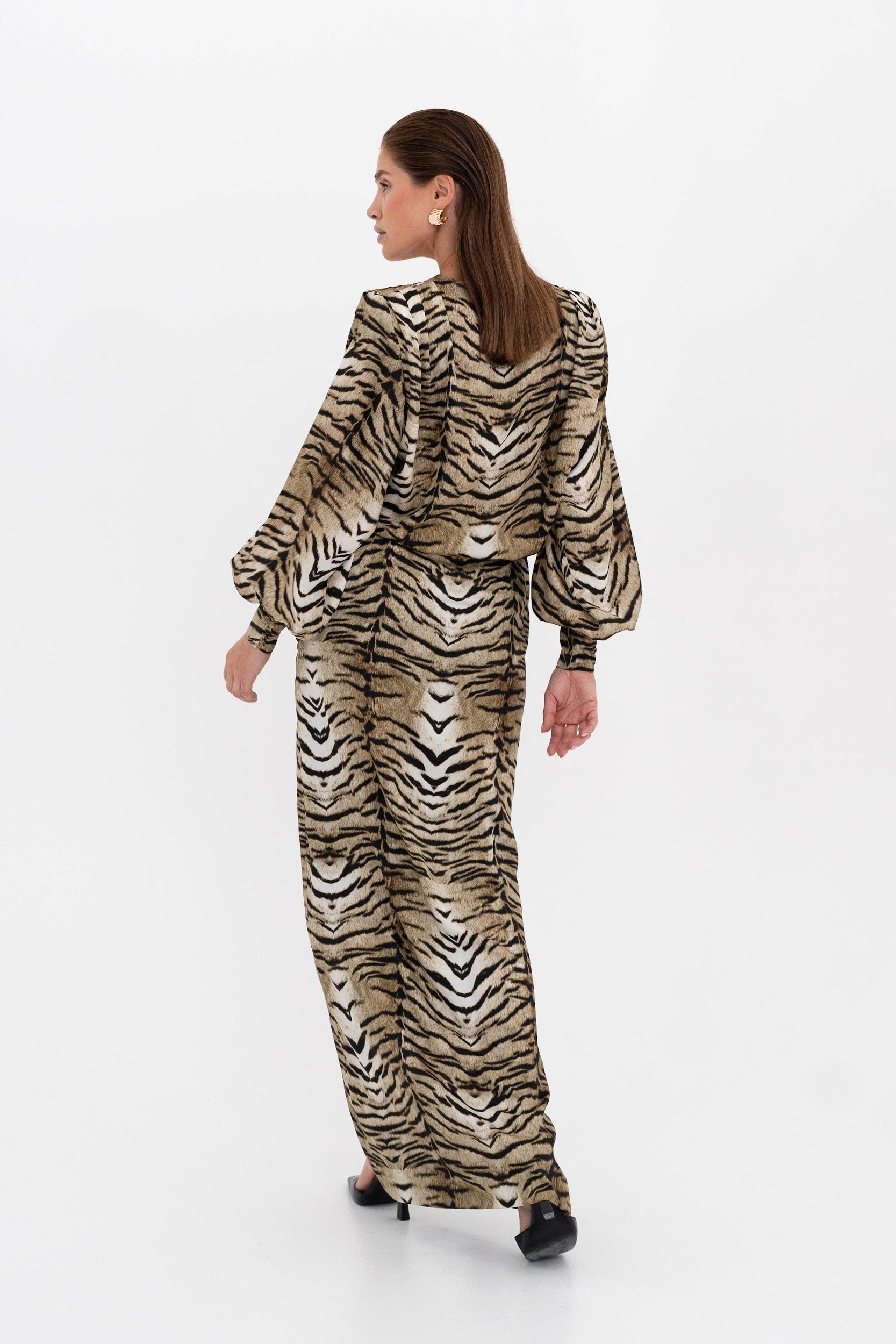 Long silk skirt “Love affair”