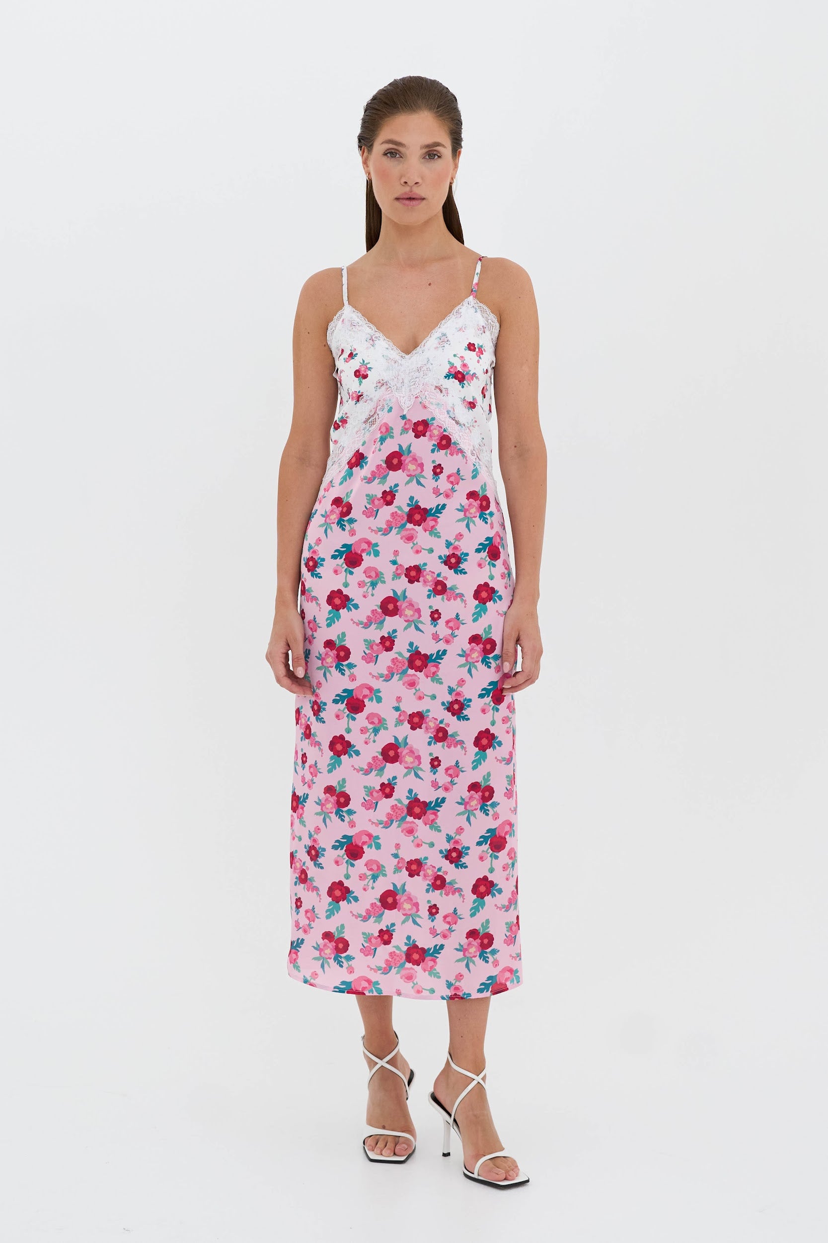 Italian Silk Dress “Inner Spring”