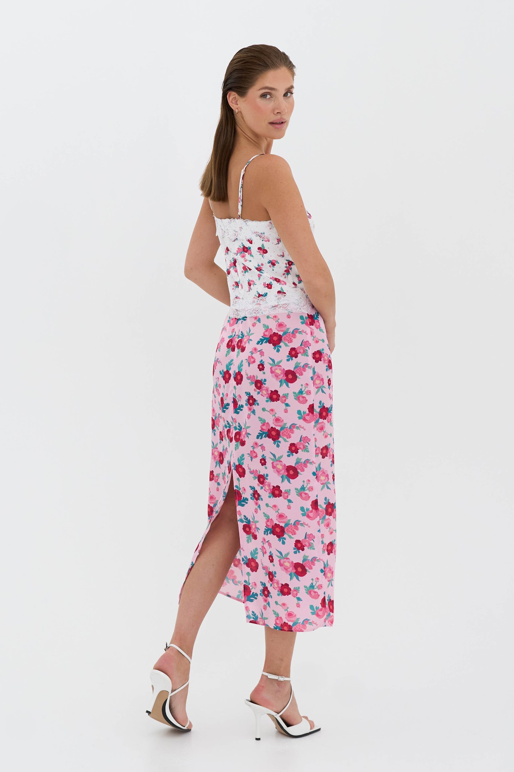 Italian Silk Dress “Inner Spring”