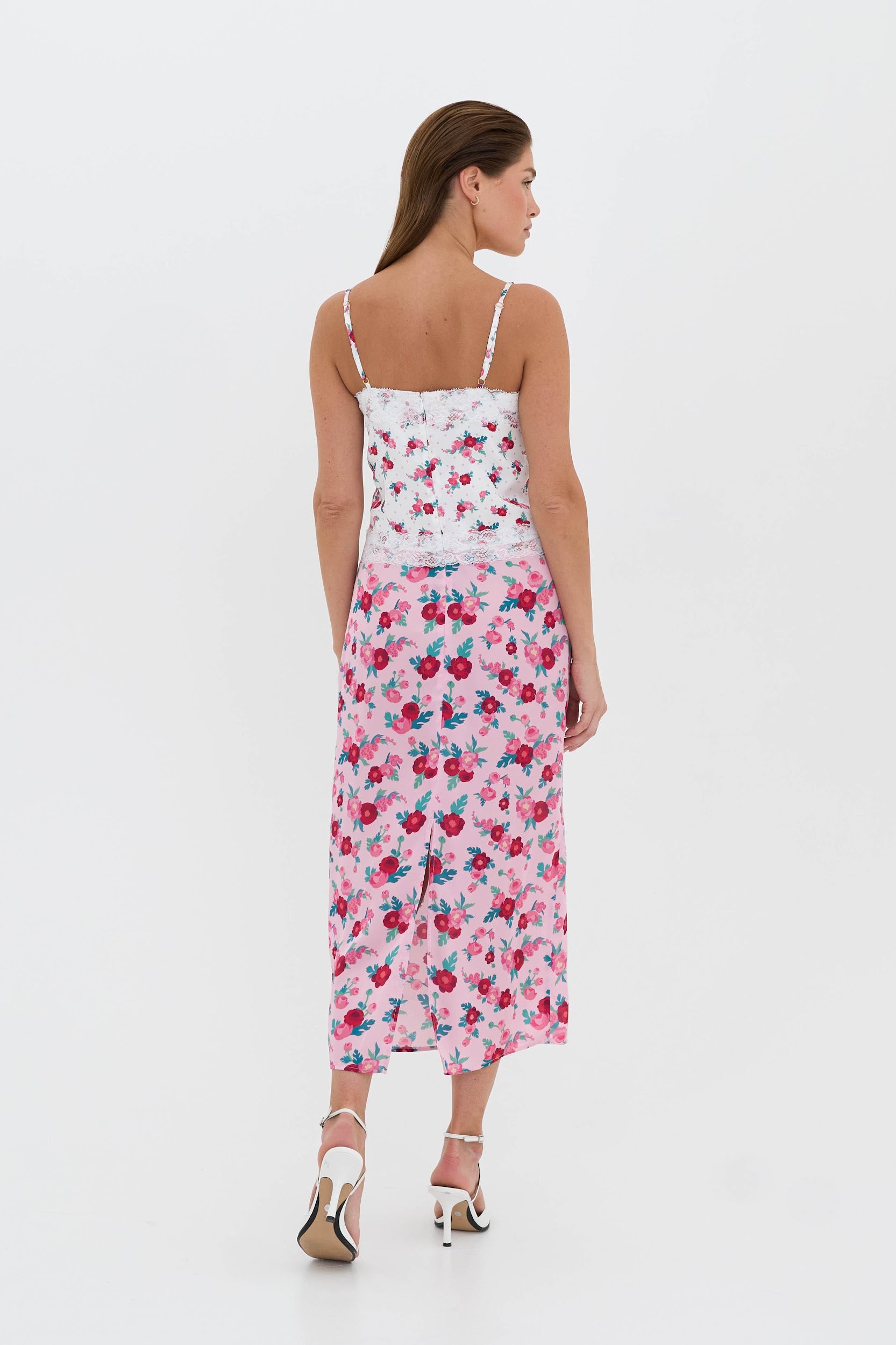 Italian Silk Dress “Inner Spring”