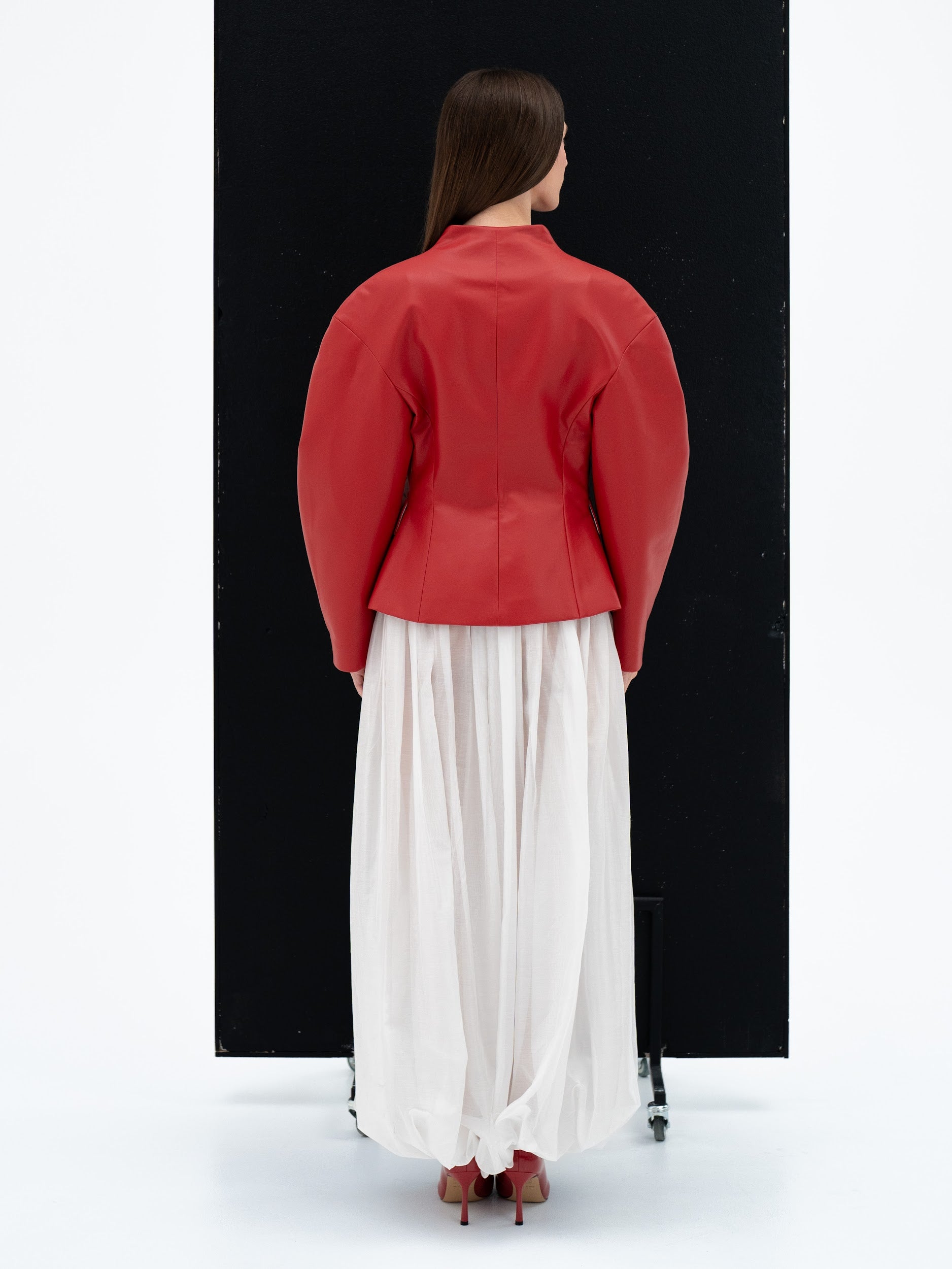 Jean taille mi-haute et jambe large « Love Journey »