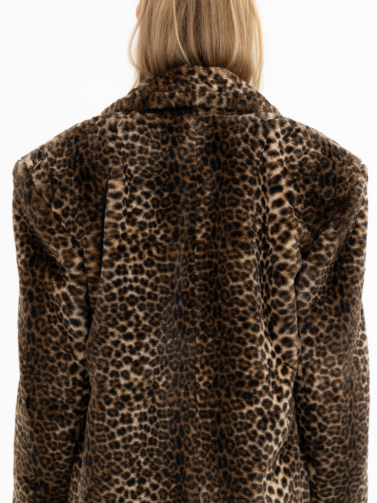 Faux Fur Maxi Coat - Fehu Rune