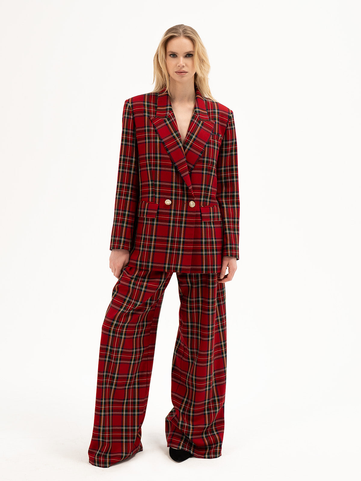 Tartan Blazer - Ingwaz Rune