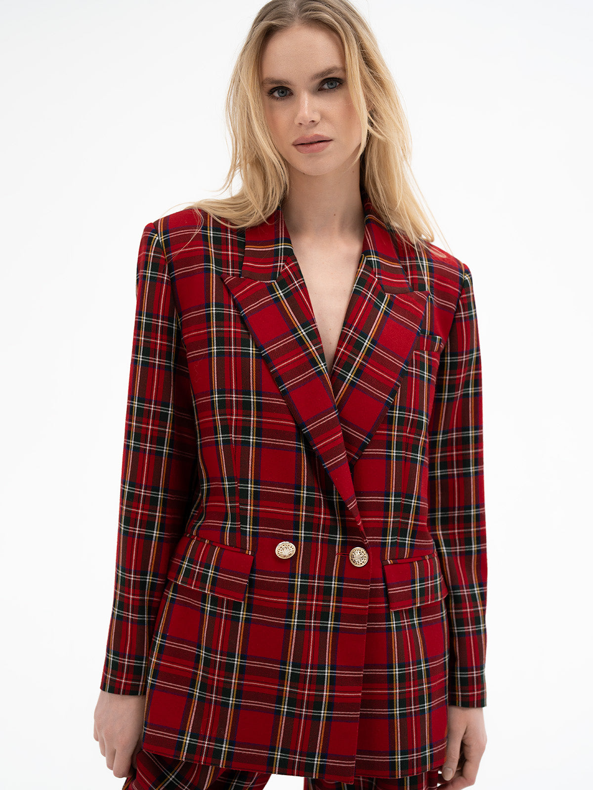 Tartan Blazer - Ingwaz Rune