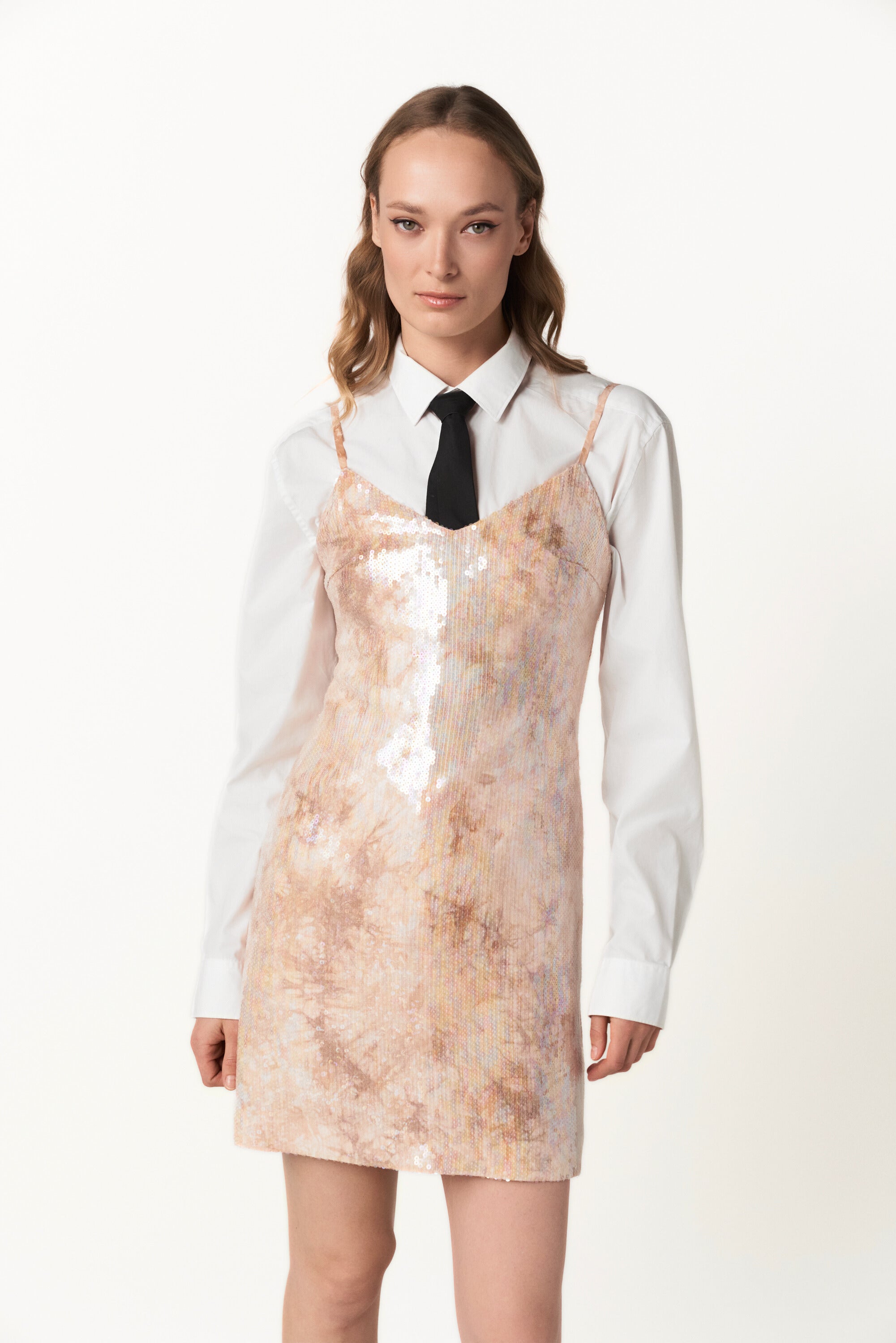 Sequin Slip Dress - Daylight Dusk