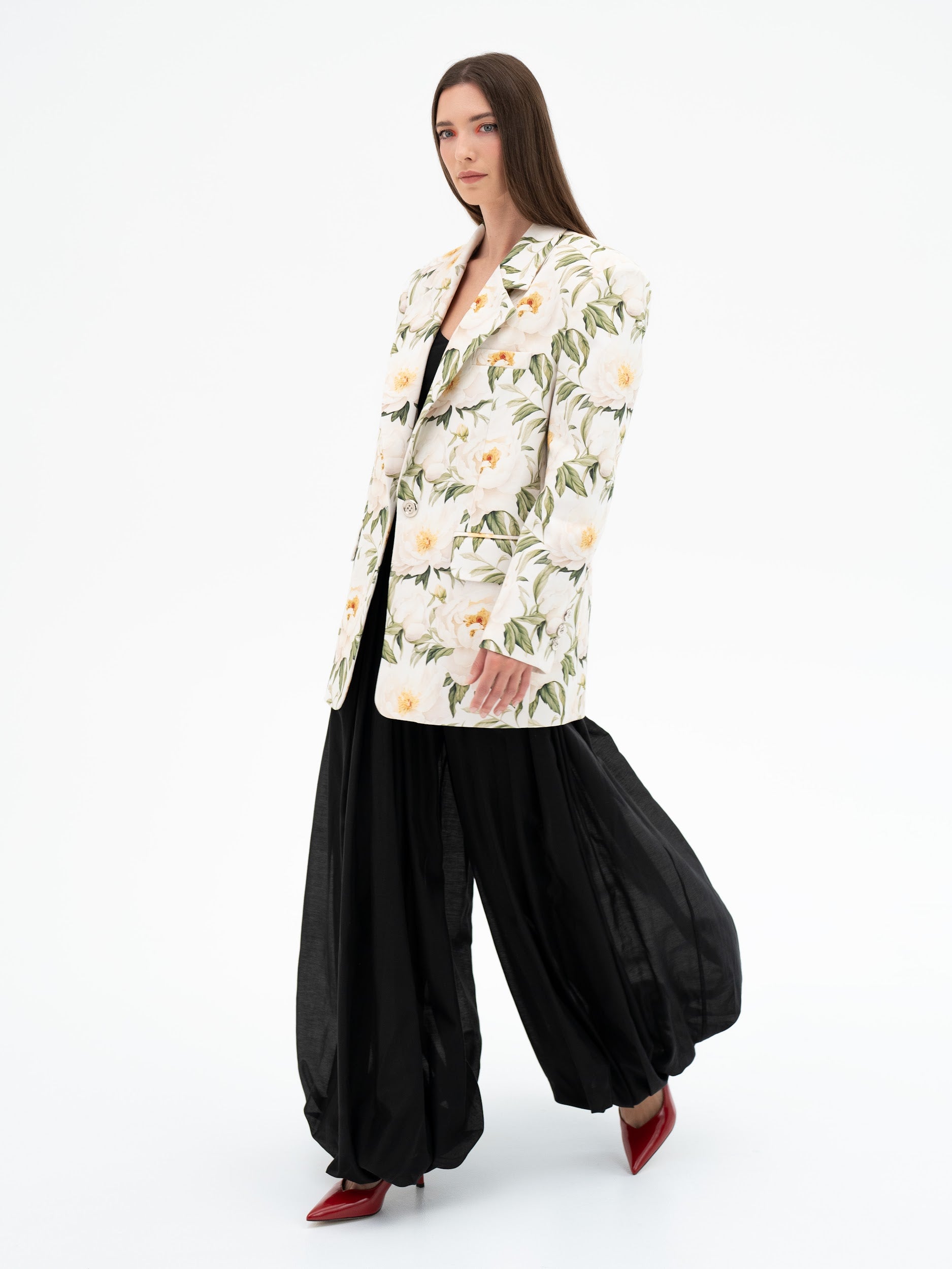 SHIRO PEONY OVERSIZED BLAZER