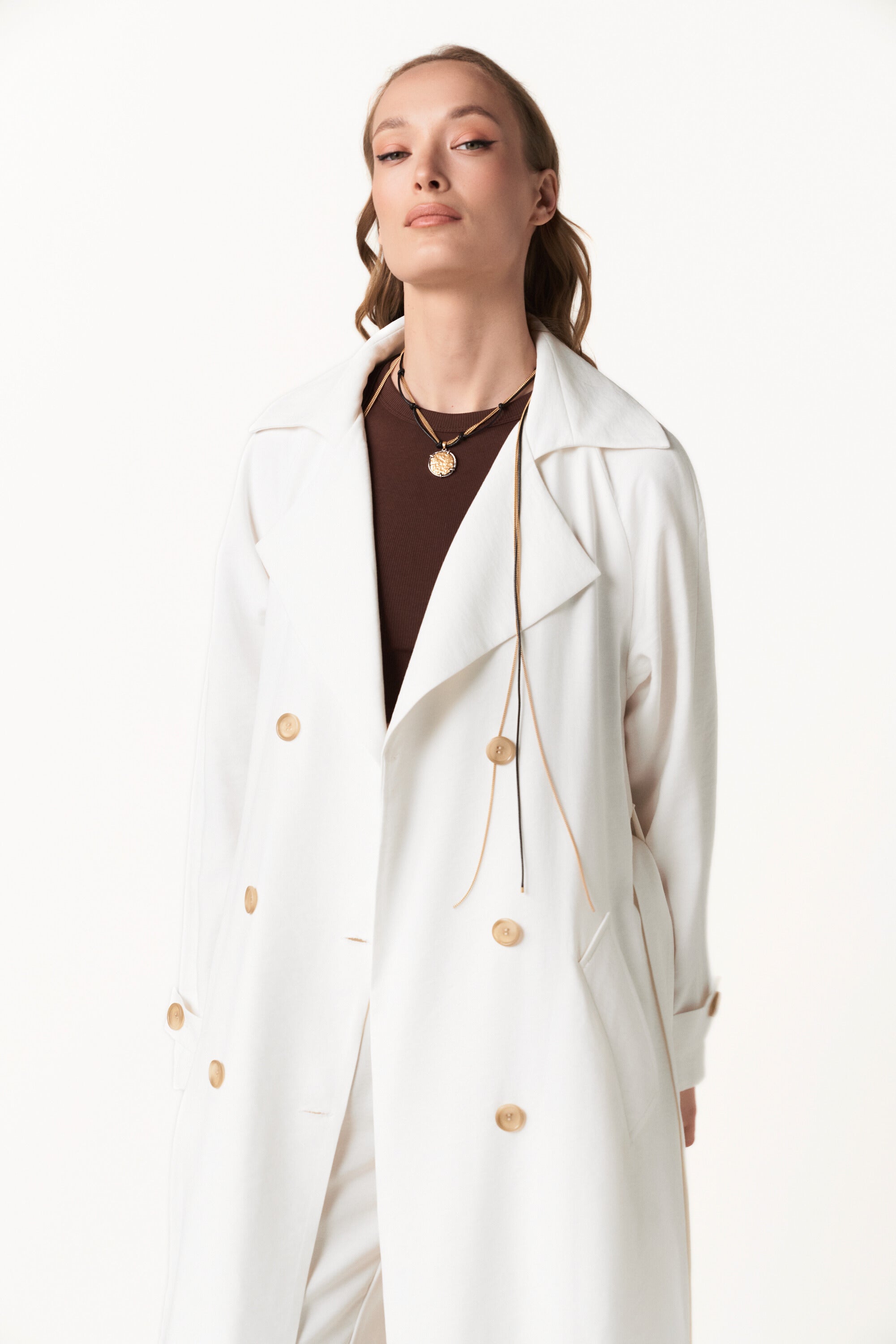 Long Trench Coat - Quiet Storm