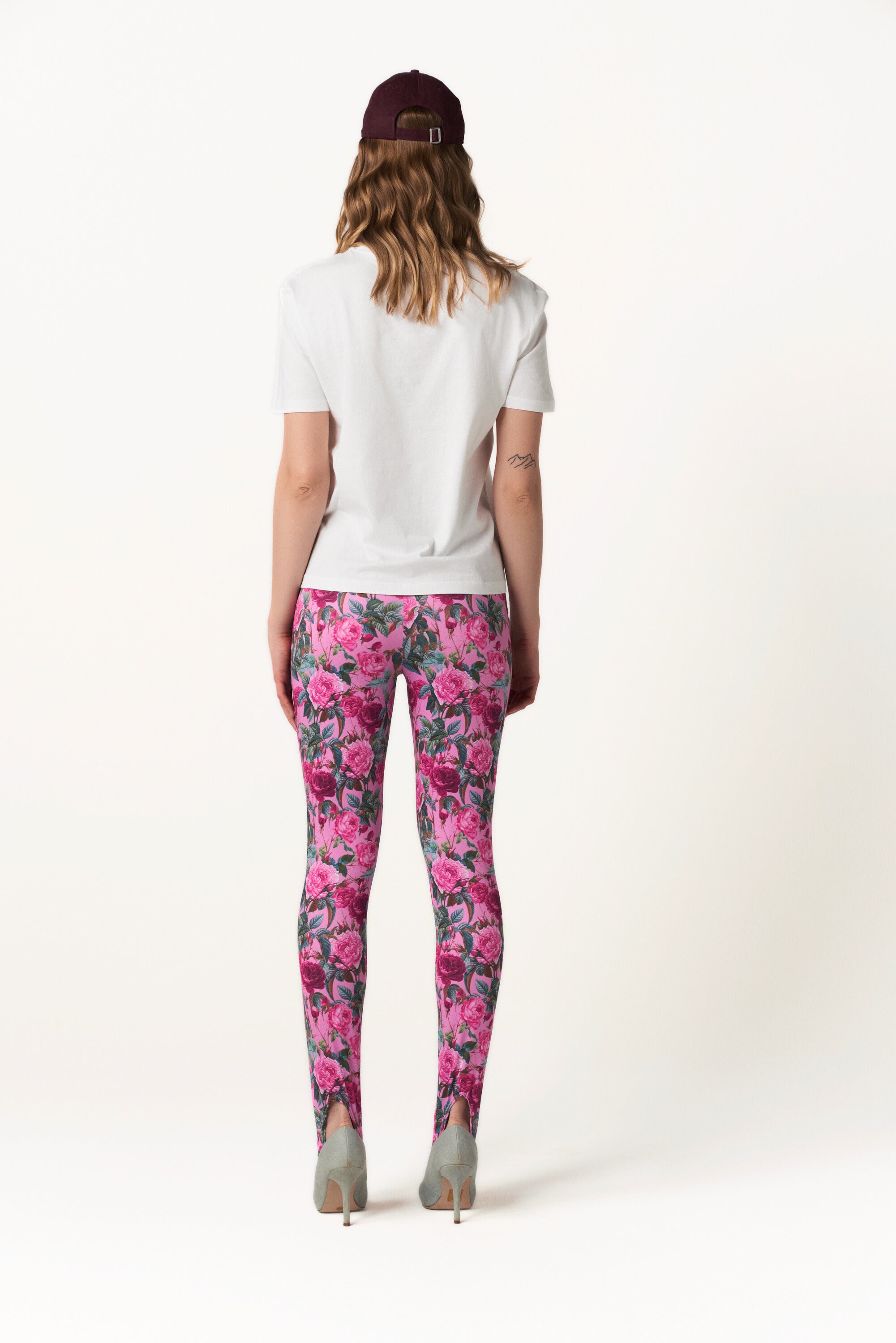 Jean taille mi-haute et jambe large « Love Journey »