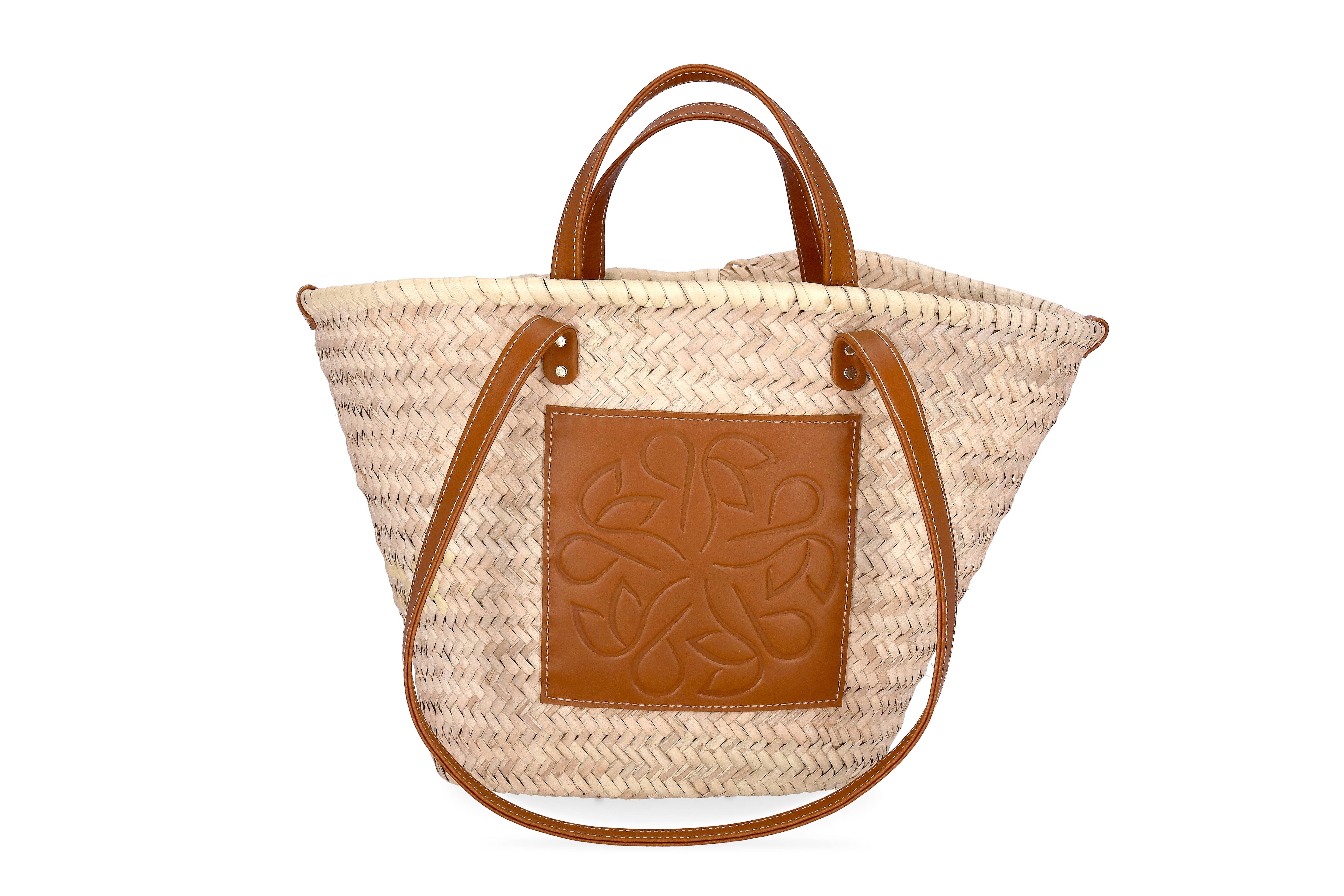 Summer voyage straw basket bag