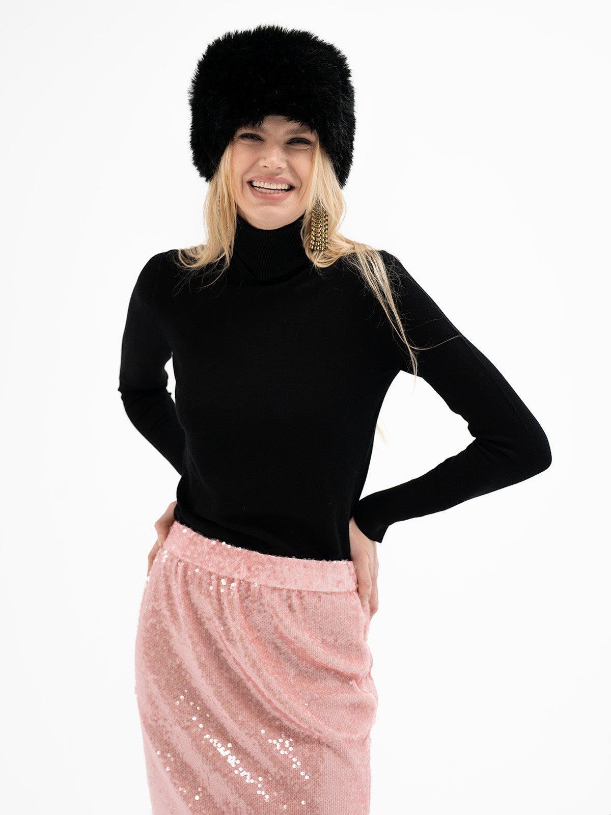 Sequin Midi Skirt – Naupiz Rune