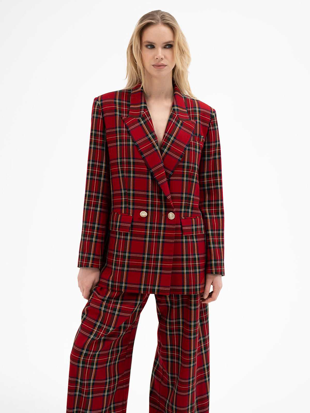 Tartan Blazer - Ingwaz Rune