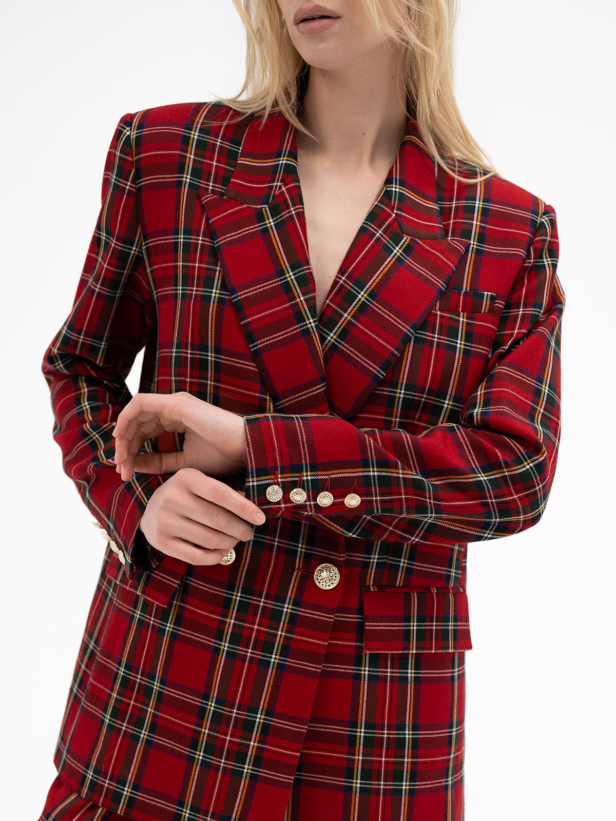Tartan Blazer - Ingwaz Rune