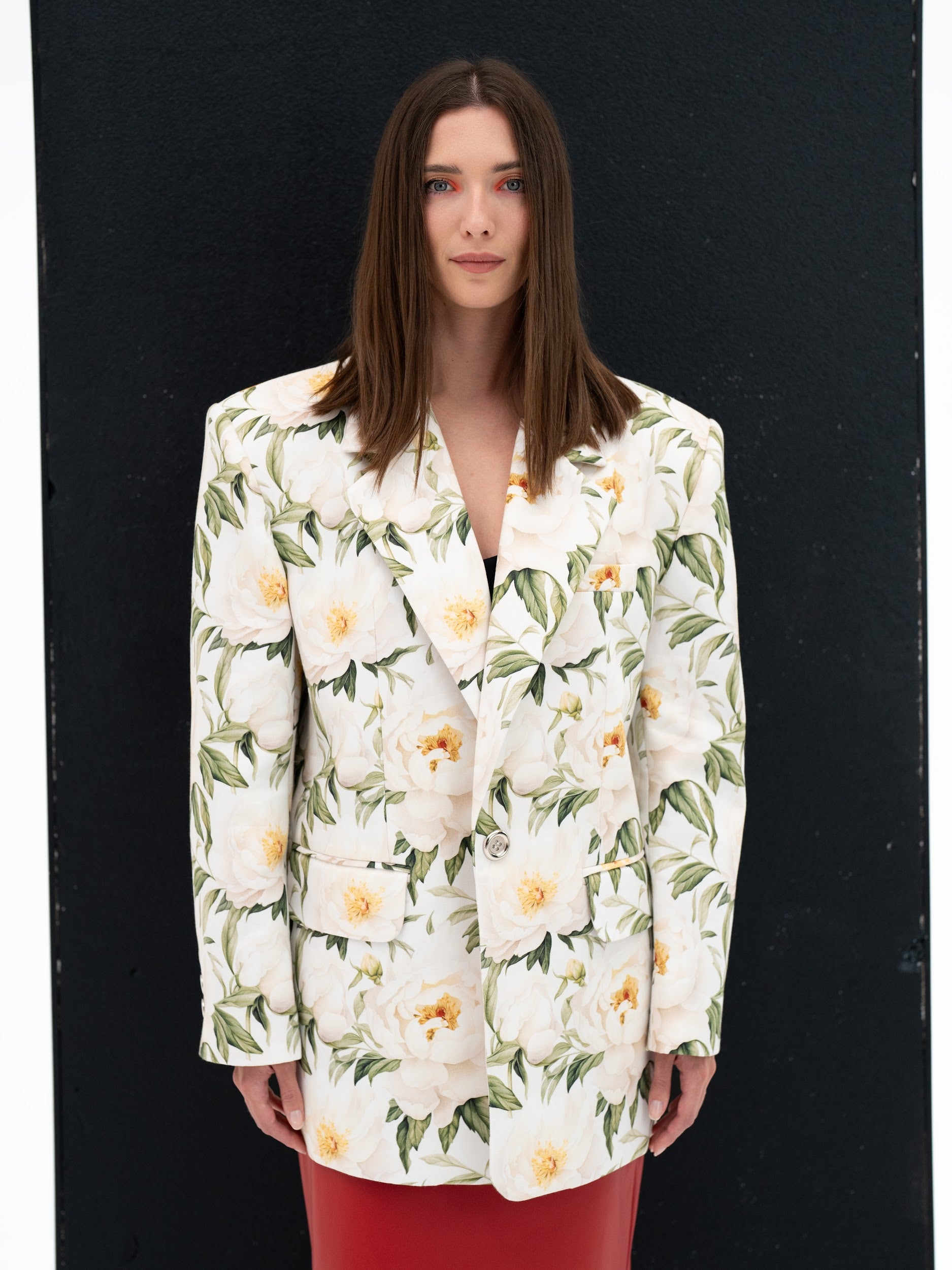 SHIRO PEONY OVERSIZED BLAZER