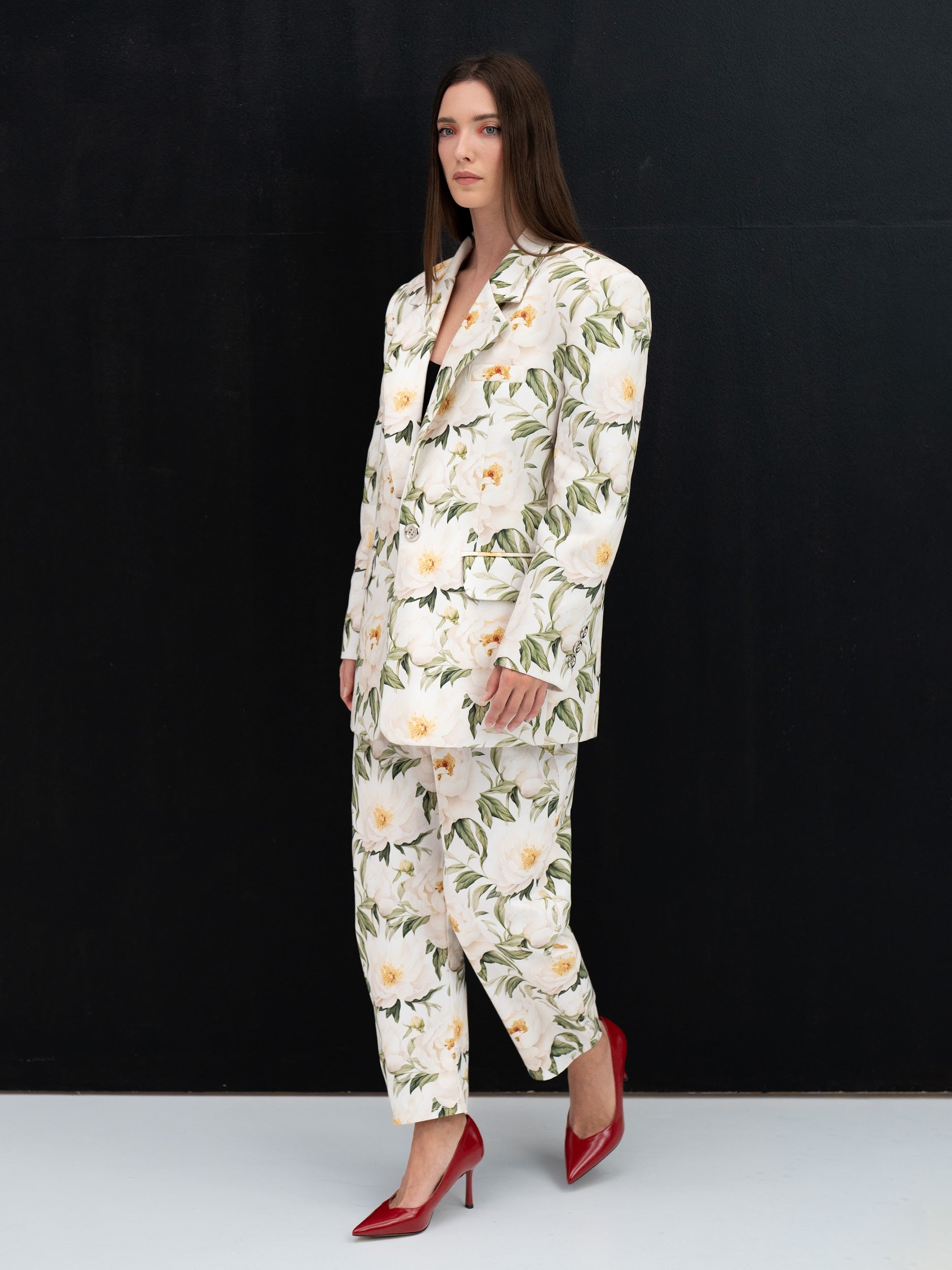 SHIRO PEONY OVERSIZED BLAZER
