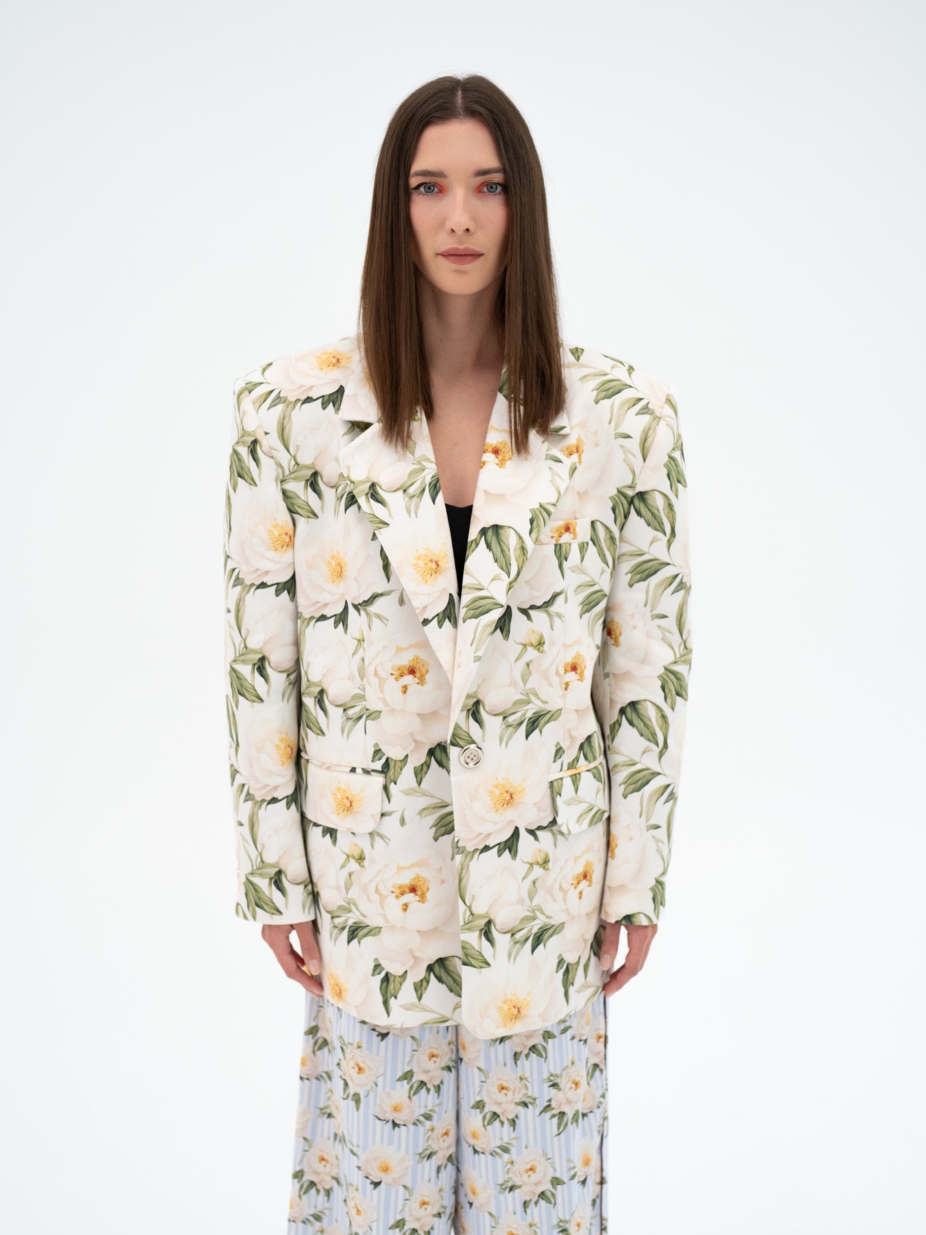 SHIRO PEONY OVERSIZED BLAZER