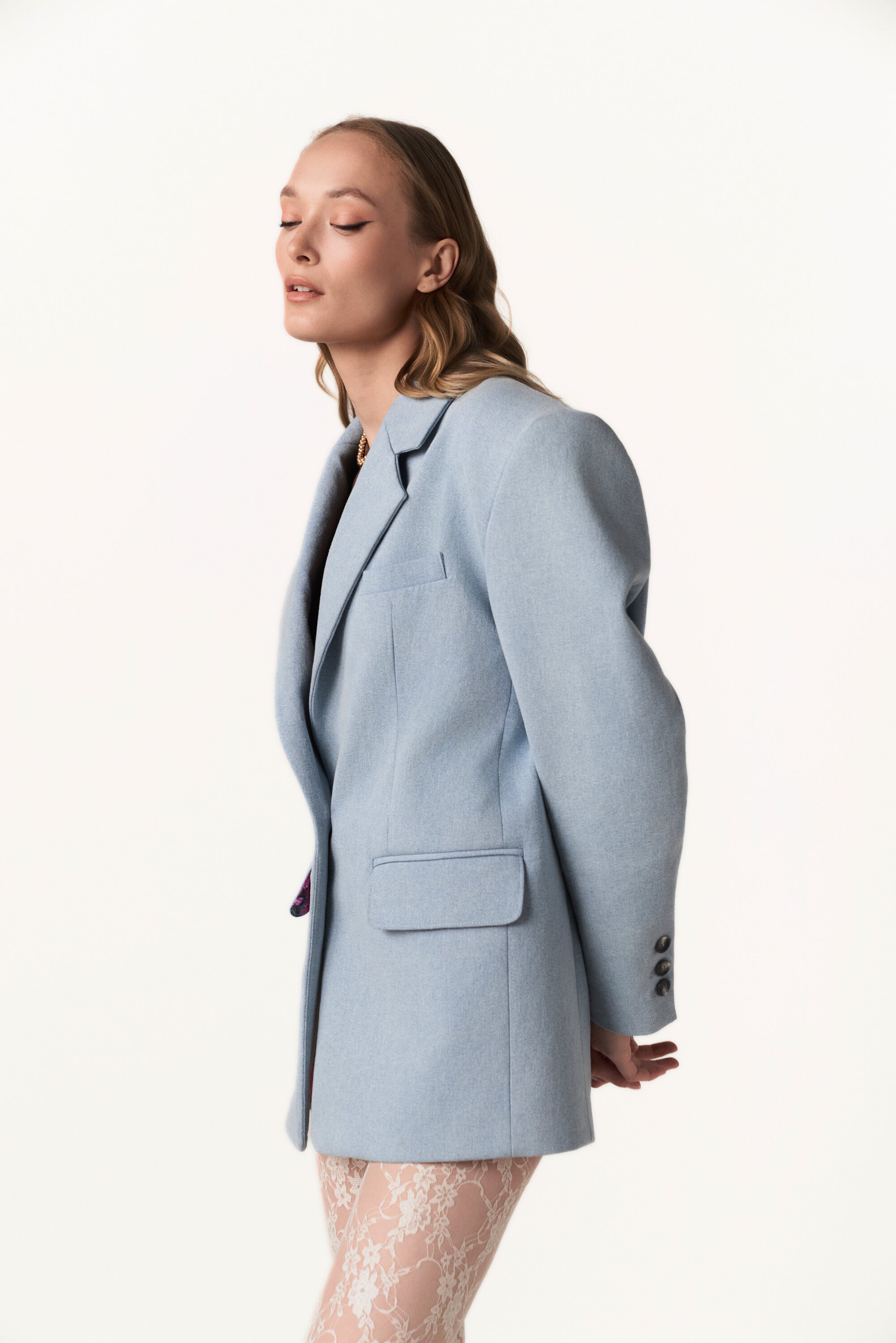Oversized blazer- TUUM HORTUM, TUA LEX
