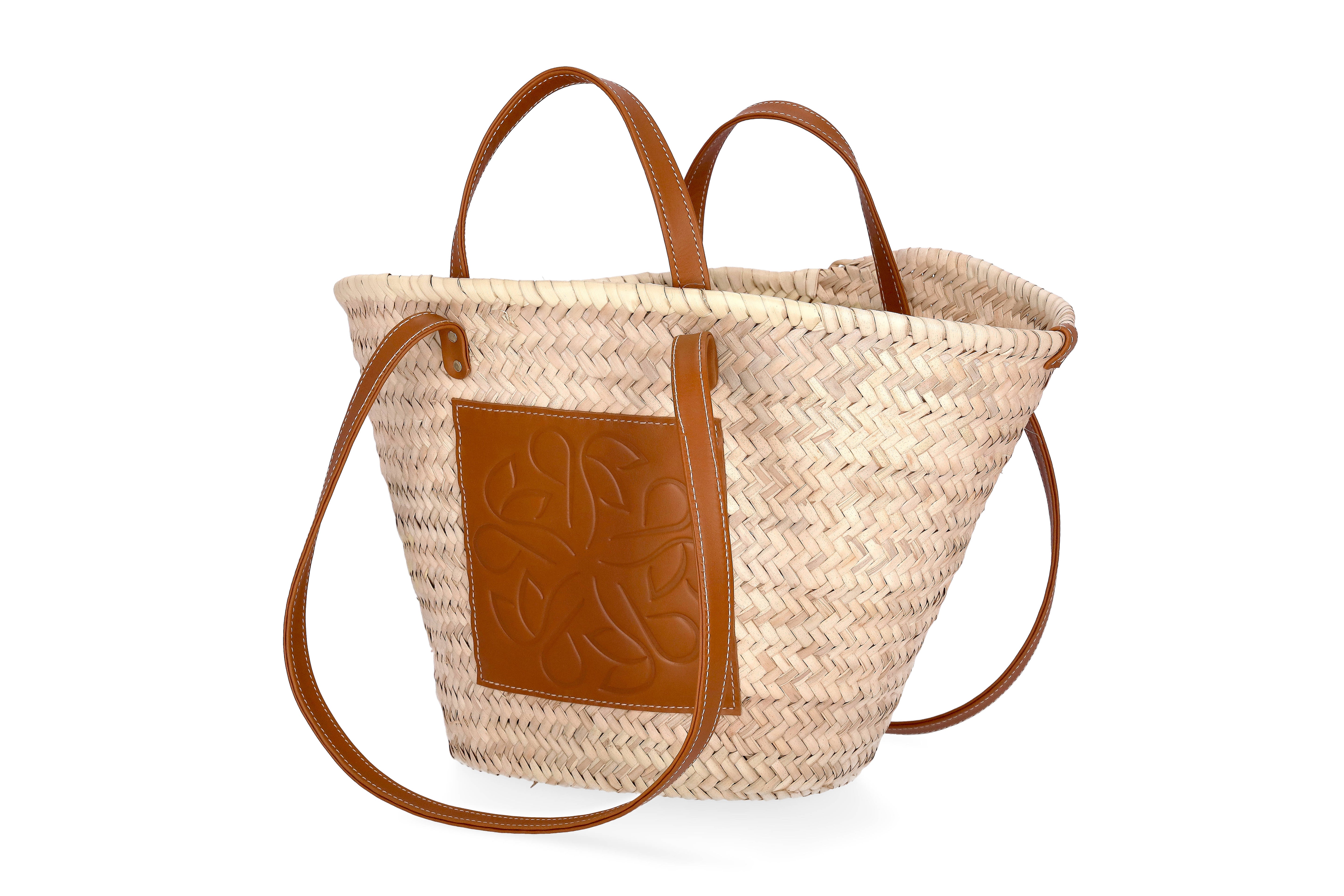 Summer voyage straw basket bag