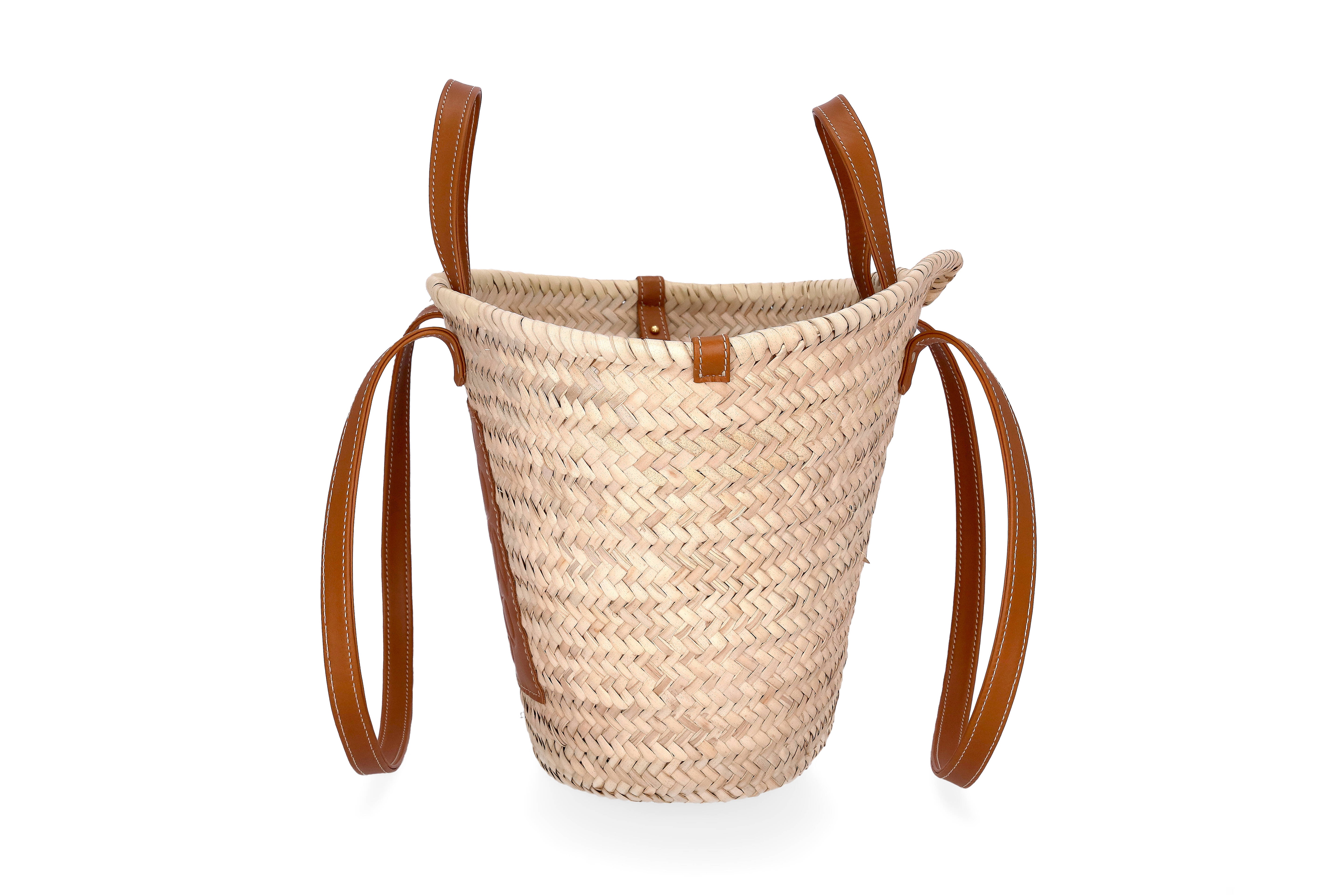 Summer voyage straw basket bag