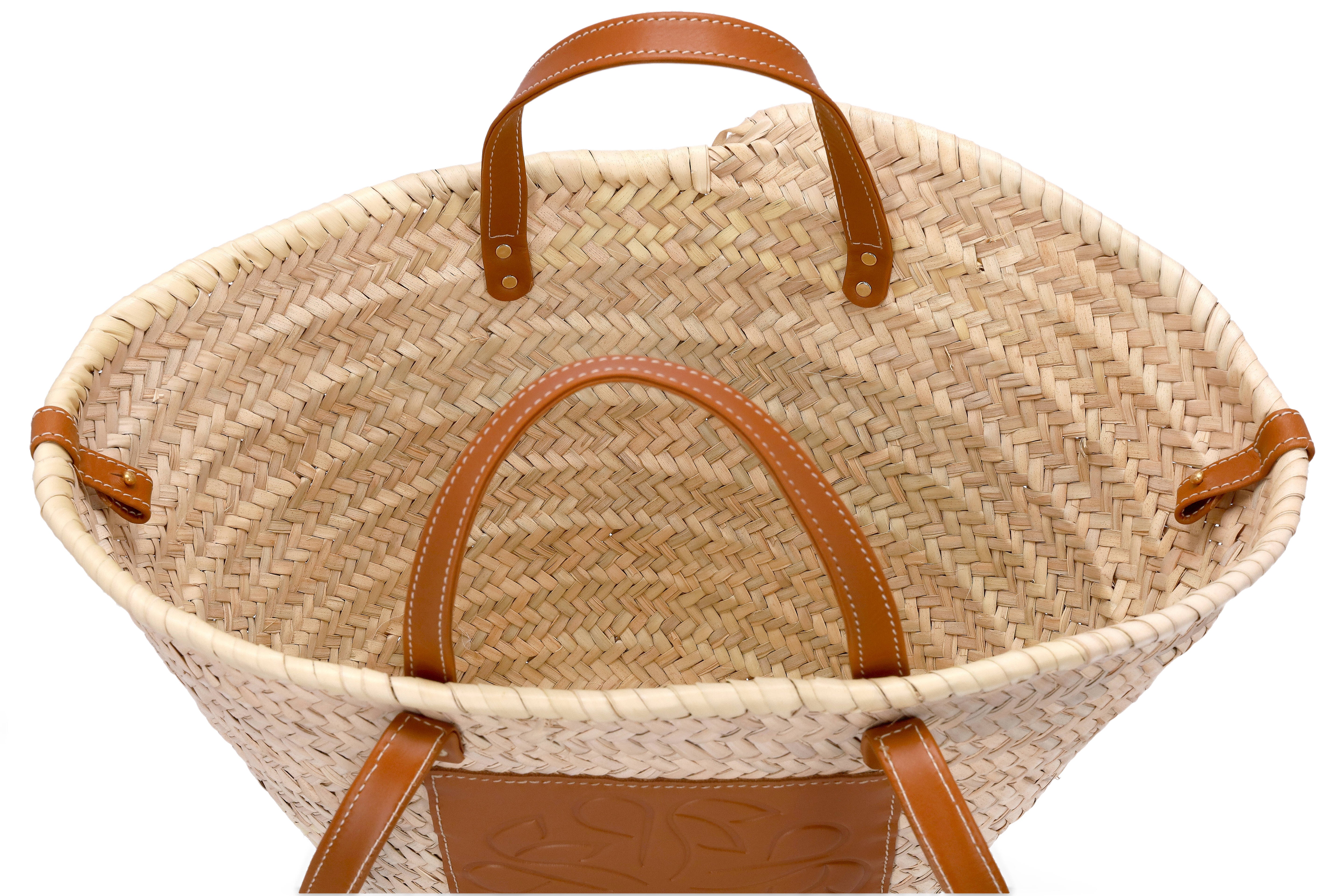 Summer voyage straw basket bag